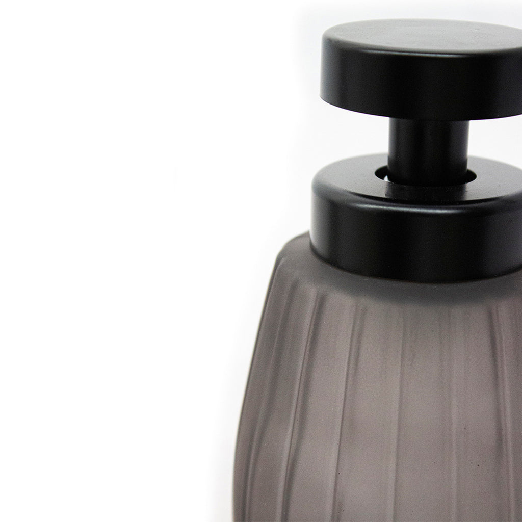 Conjunto Dispensador de Espuma Foam Plus + Vaso Foam Color Gris