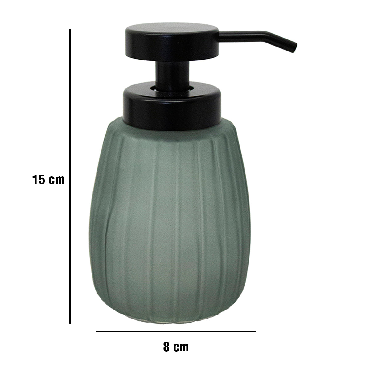 Conjunto Dispensador de Espuma Foam Plus + Vaso Foam Color Musgo