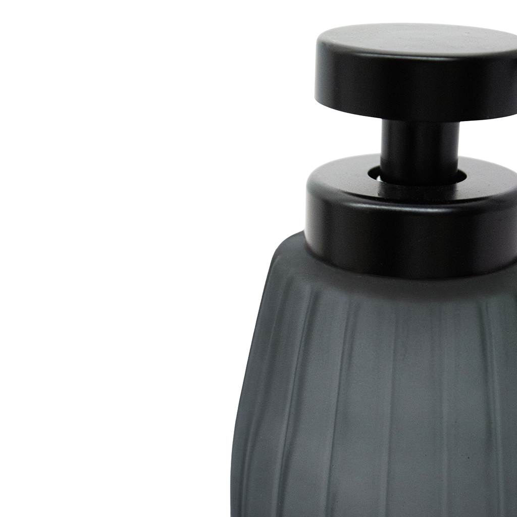 Dispensador de espuma Foam Plus azul, dispensador de jabón con diseño moderno ideal para baño o cocina funcional