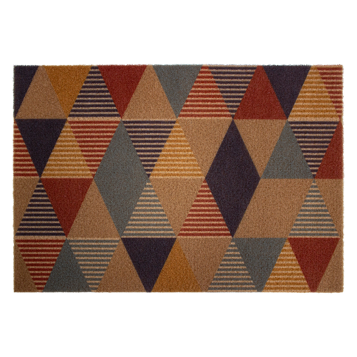 Tapete Entrada Fox Mat Geométrico 40X60 cm