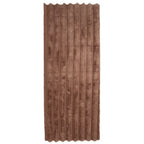 Tapete Pie De Cama Fuzzy Beige 60x150 cm