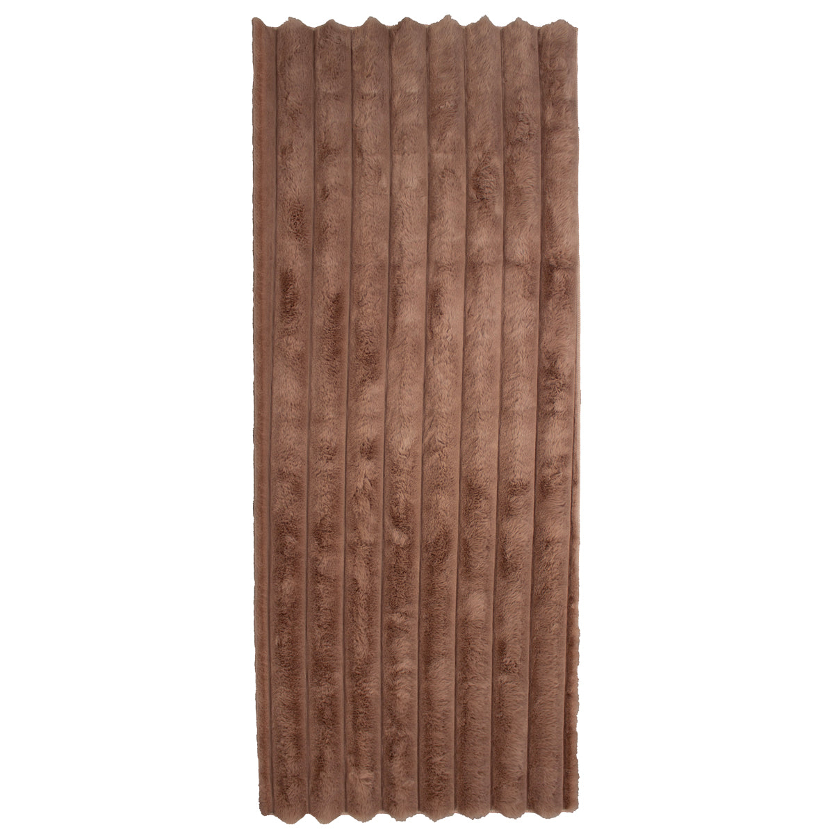 Tapete Pie De Cama Fuzzy Beige 60x150 cm