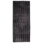 Tapete Pie De Cama Fuzzy Charcoal 60x150 cm