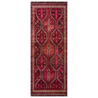 Tapete Bazhars Ghashgai pieza única 268x103 cm con textura natural y diseño contemporáneo ideal para sala o recámara en espacios modernos