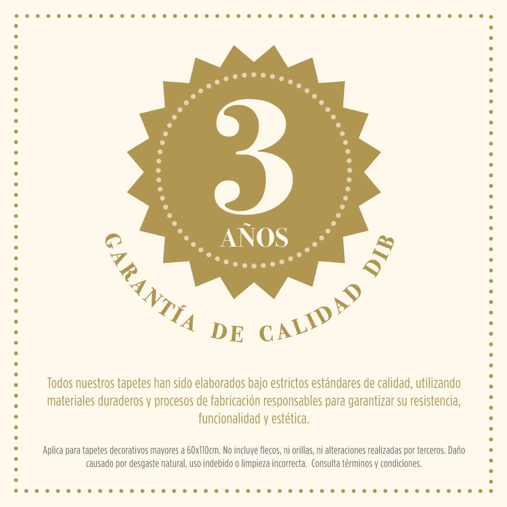 Garantía de calidad DIB México en tapetes decorativos, compra segura y productos duraderos