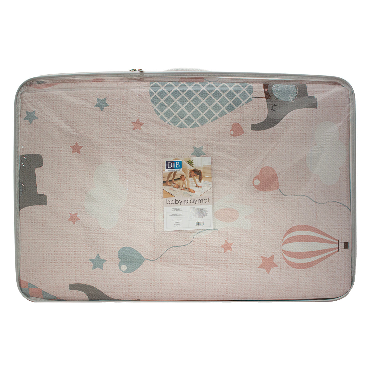 Tapete Infantil Baby Playmat Globos 140x140 Cm