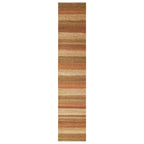 Tapete Hemp Spun Jute 70x350 cm con textura natural y diseño contemporáneo ideal para sala o recámara en espacios modernos