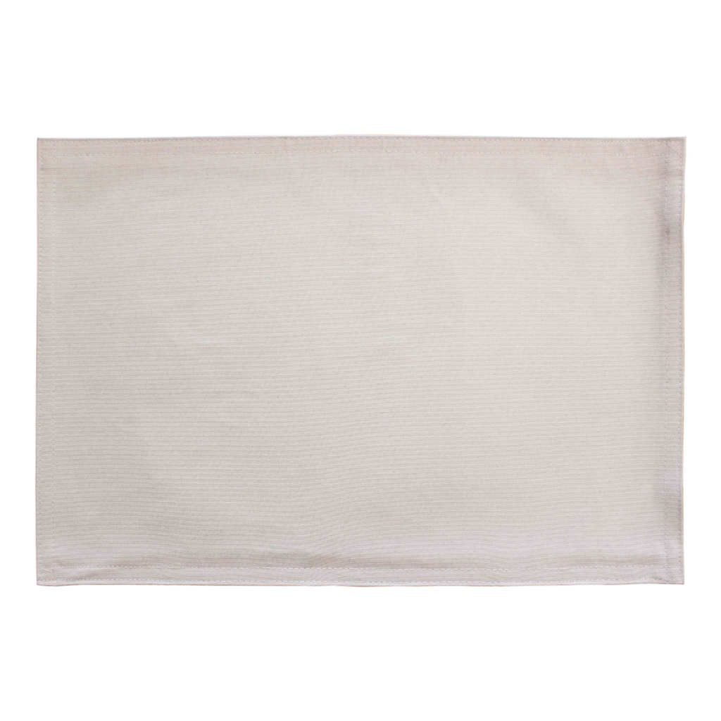 Set de 6 pz Individual Elegance Natural 48x33 cm