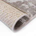 Tapete Joy 23 grey 160x230 cm con textura suave y diseño contemporáneo ideal para sala o recámara en espacios modernos