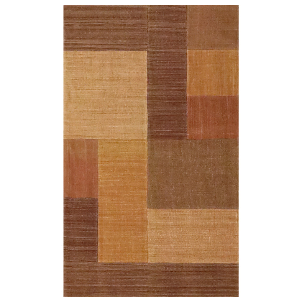Tapete Kilim turco pieza única 90x150 cm con textura natural y diseño contemporáneo ideal para sala o recámara en espacios modernos