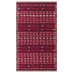 Tapete Bazhars Kilim Iran 100x200 cm con textura natural y diseño contemporáneo ideal para sala o recámara en espacios modernos