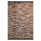 Tapete Kilim Kandahar pieza única 157x196 cm con textura natural y diseño contemporáneo ideal para sala o recámara en espacios modernos