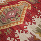 Tapete Bazhars Kilim Bursa 303 pieza única 240x340 cm con textura natural y diseño contemporáneo ideal para sala o recámara en espacios modernos