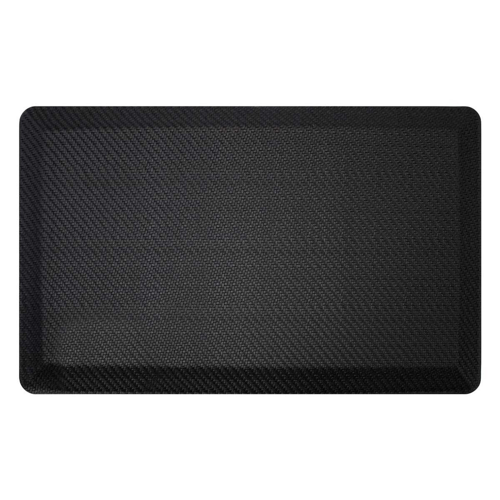 Tapete Antifatiga Kitchen Negro Tejido 46X76 cm