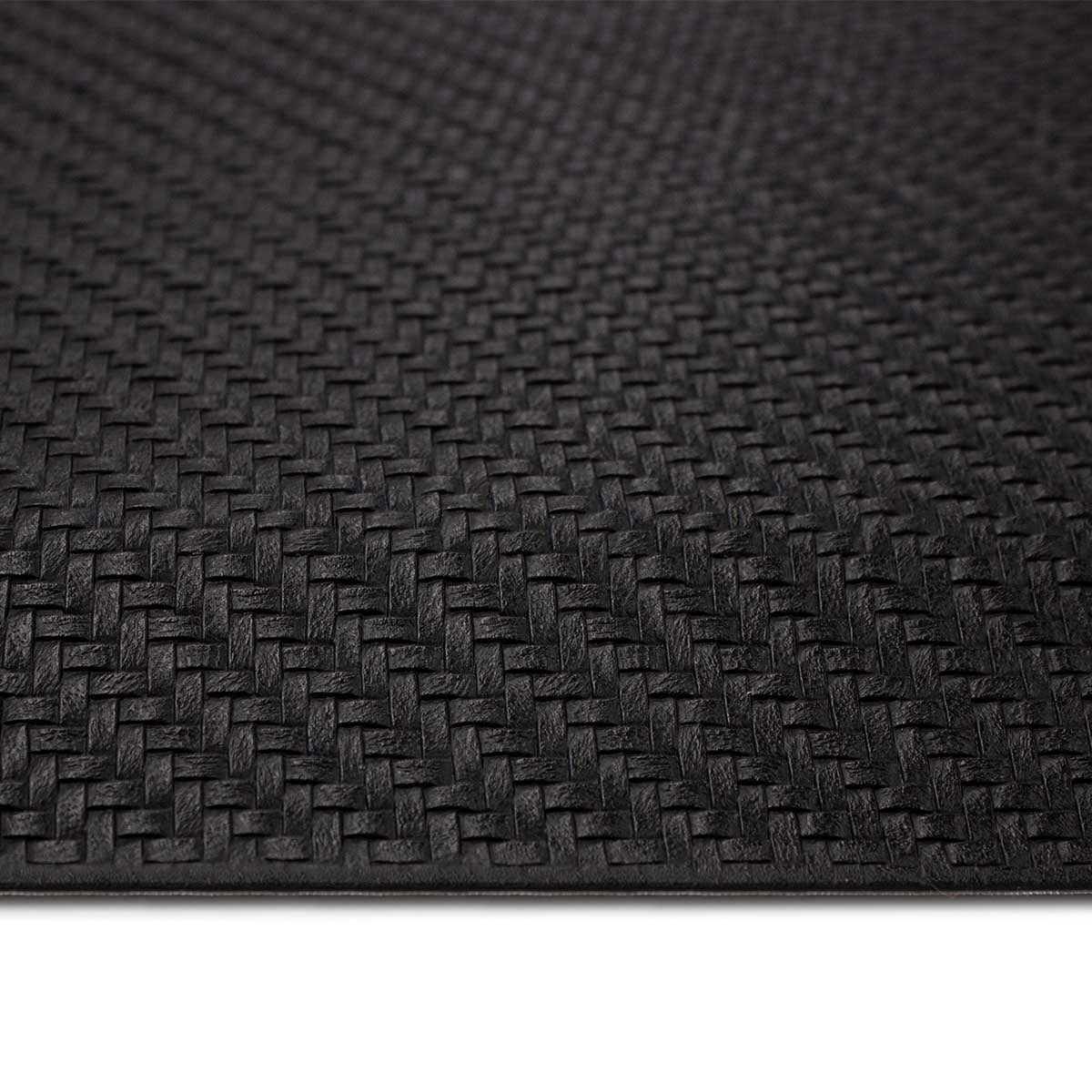 Tapete Antifatiga Kitchen Negro Tejido 46X76 cm