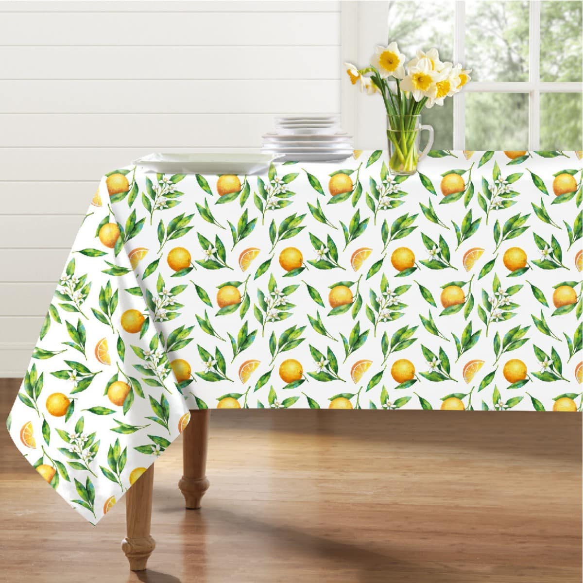 Mantel anti manchas naranjo