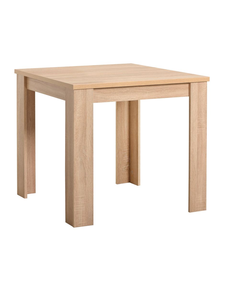 Set Mesa Comedor Nis + Set 2 Sillas Oviedo Color Gris