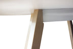 Mesa comedor Lisboa blanco con diseño limpio y versátil que aporta luminosidad y estilo al comedor