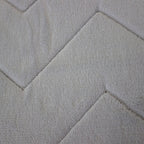 Tapete De Baño Memory Zig Gris Claro 40x60 Cm