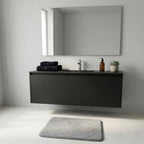 Tapete De Baño Memory Zig Gris Claro 40x60 Cm