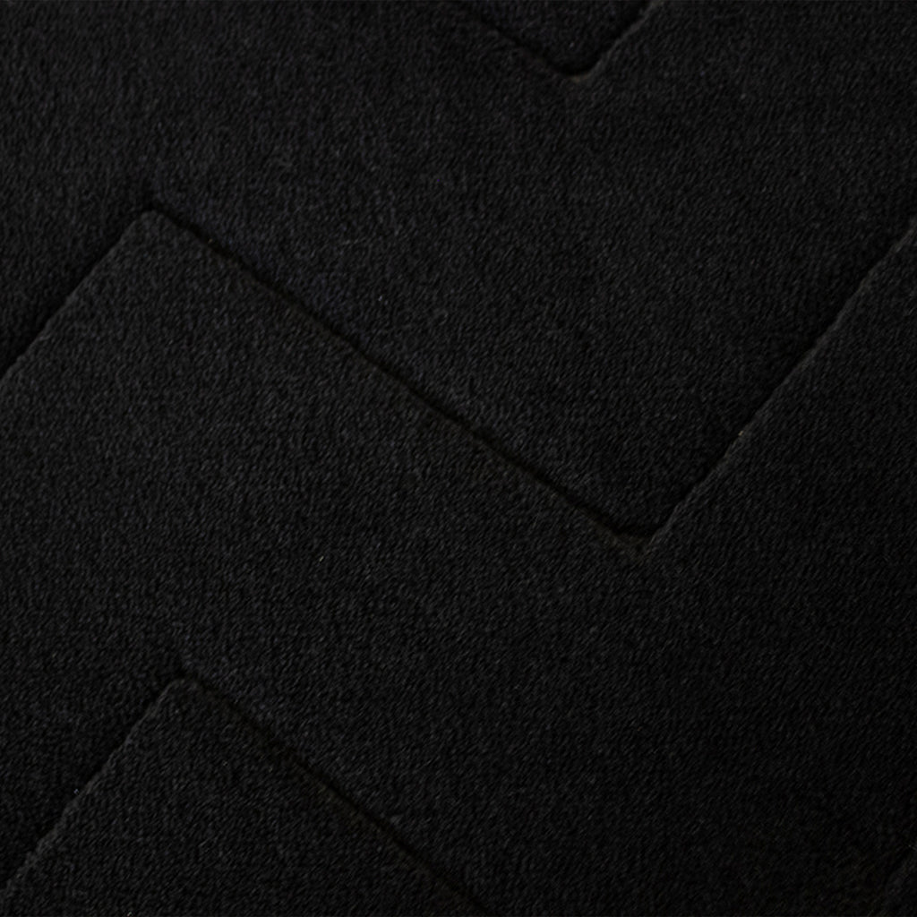 Tapete De Baño Memory Zig Negro 40x60 Cm