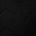 Tapete De Baño Memory Zig Negro 40x60 Cm