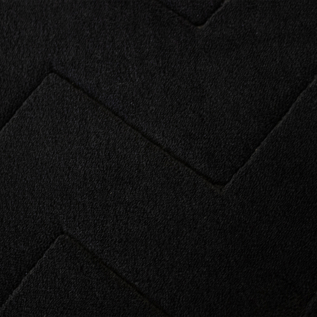 Tapete De Baño Memory Zig Negro 40x60 Cm