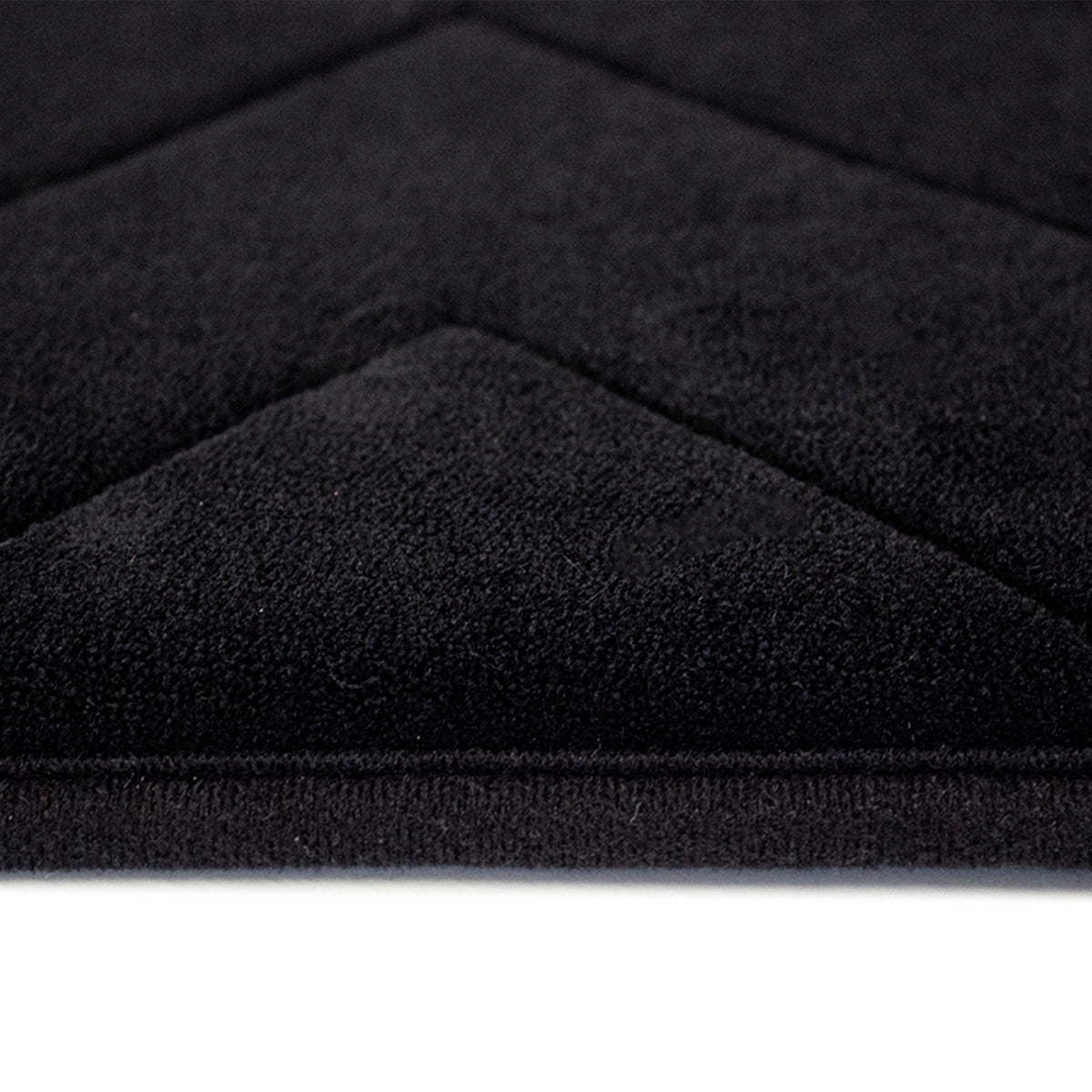 Tapete De Baño Memory Zig Negro 40x60 Cm