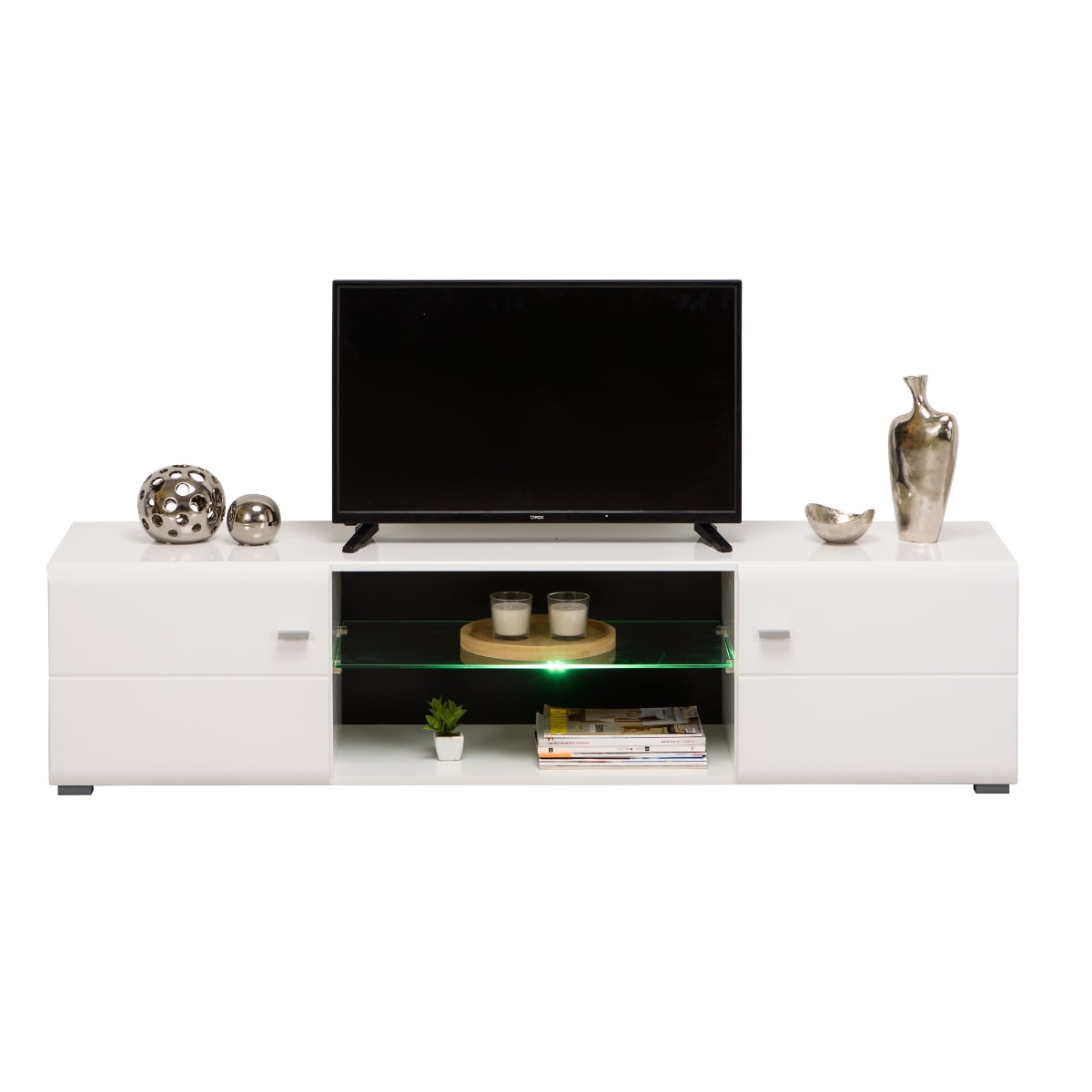 Mesa De Tv Toledo Blanco (5)
