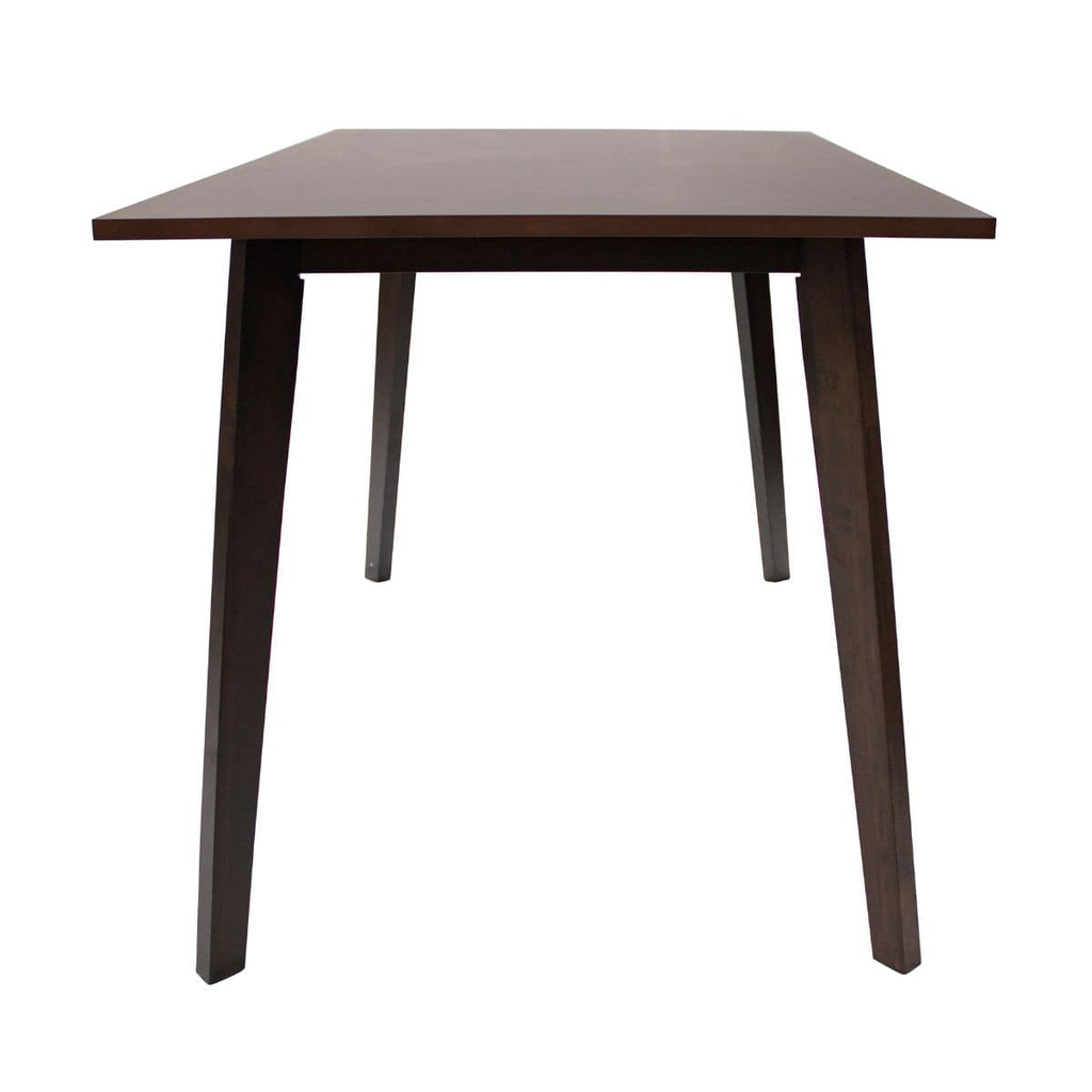 Set mesa comedor Fiesta con 4 sillas Victoria negro, conjunto moderno ideal para comedor contemporáneo