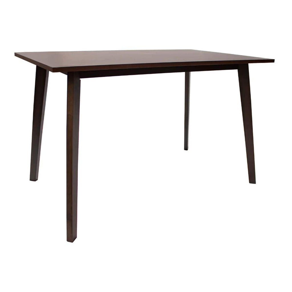 Set mesa comedor Fiesta con 4 sillas Victoria negro, conjunto moderno ideal para comedor contemporáneo