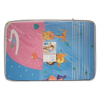 Tapete infantil Baby Playmat montañas 140x140 cm, tapete acolchado ideal para juego, gateo y desarrollo del bebé