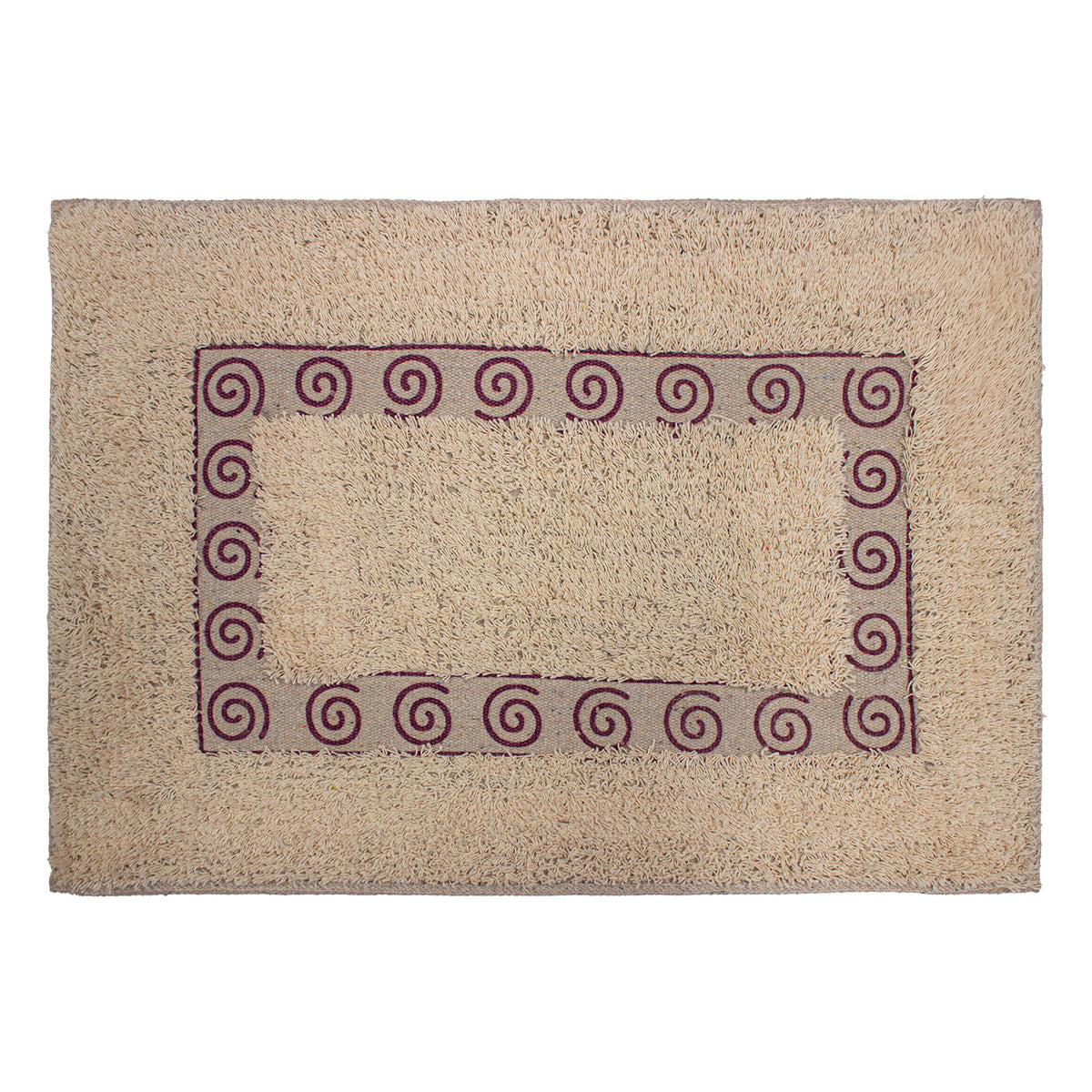 Tapete De Baño Natural Uva 40x60 Cm