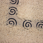 Tapete de baño Natural azul marino 40x60 cm, tapete suave y absorbente ideal para baño cómodo y seguro