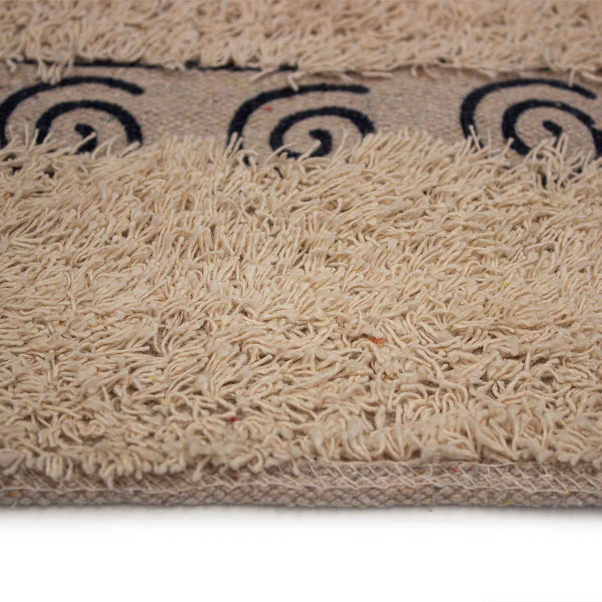 Tapete De Baño Natural Azul Marino 40x60 cm