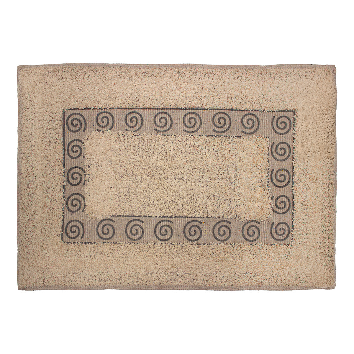 Tapete De Baño Natural Gris 40x60 cm