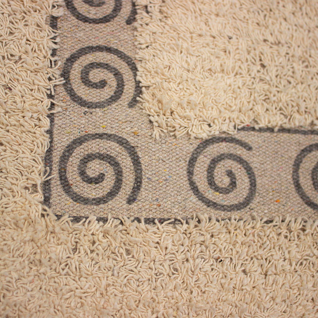 Tapete De Baño Natural Gris 40x60 cm