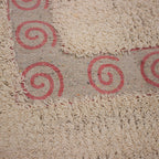 Tapete de baño Natural rosa 40x60 cm, tapete suave y absorbente ideal para baño cómodo y seguro