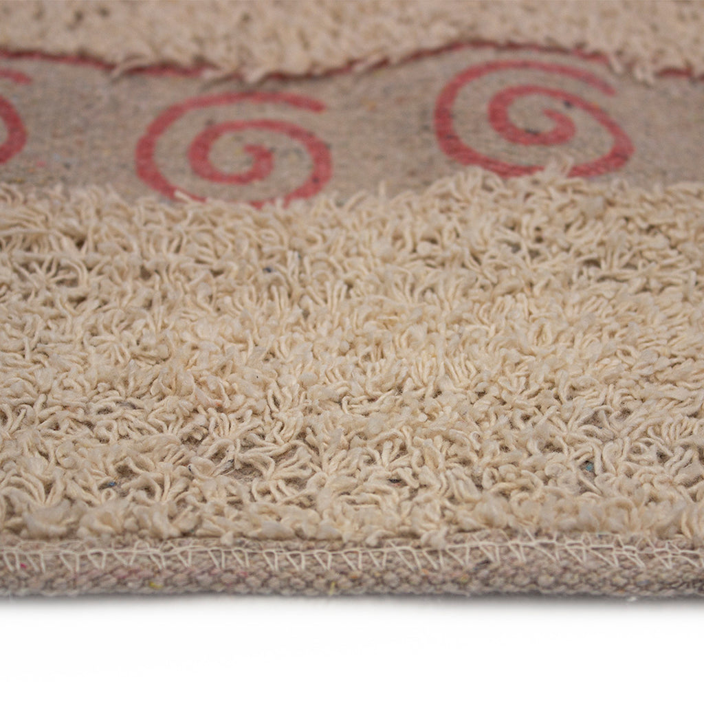 Tapete De Baño Natural Rosa 40x60 cm