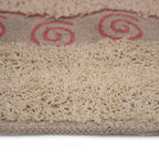 Tapete de baño Natural rosa 40x60 cm, tapete suave y absorbente ideal para baño cómodo y seguro