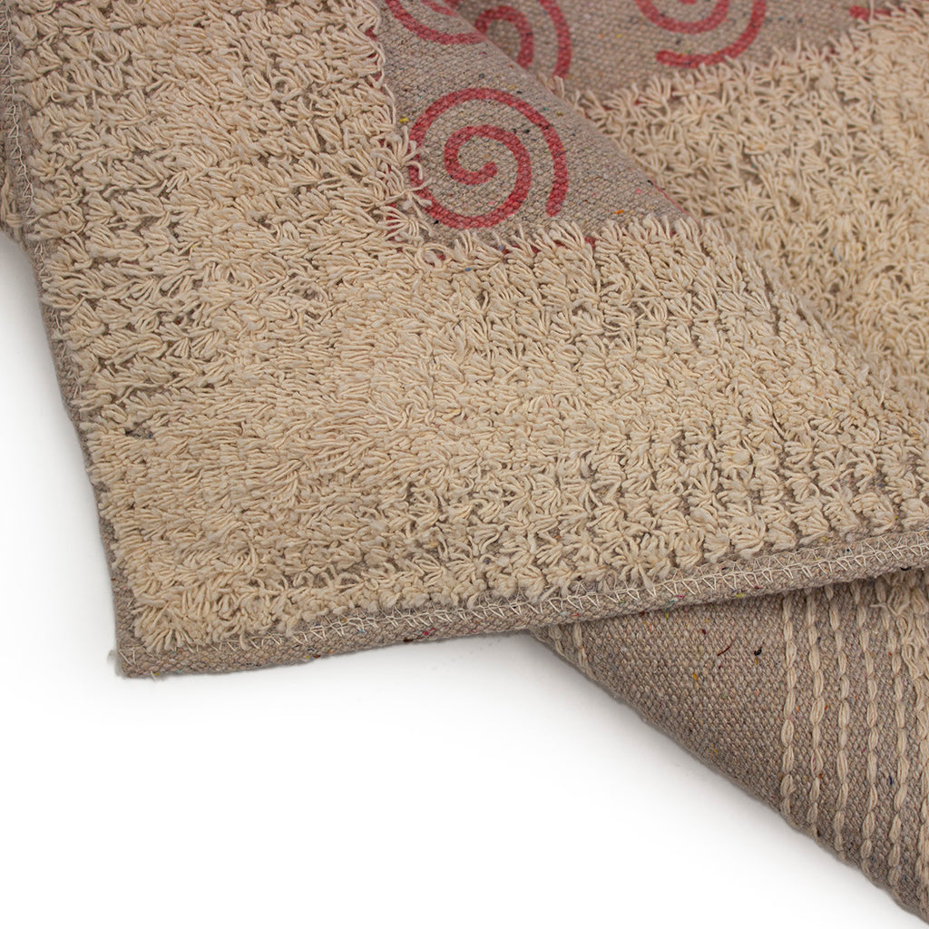 Tapete De Baño Natural Rosa 40x60 cm