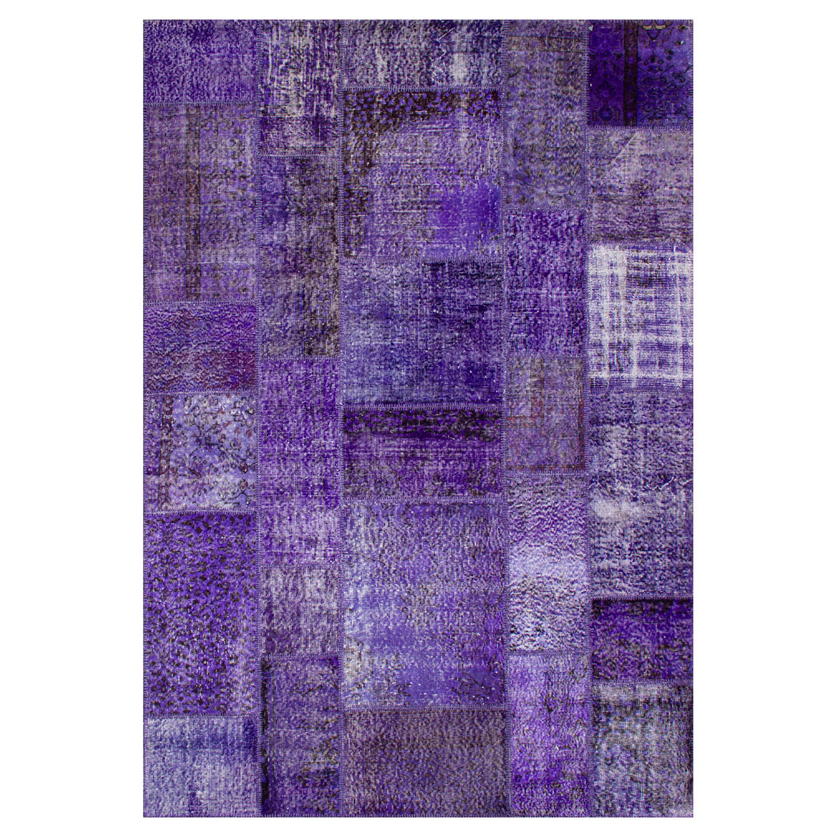 Tapete Decorativo Bazhars Patch Turco Morado 191x281 cm