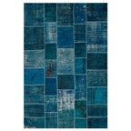 Tapete Decorativo Bazhars Patch Turco Azul 200x302 cm