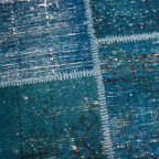 Tapete Decorativo Bazhars Patch Turco Azul 200x302 cm