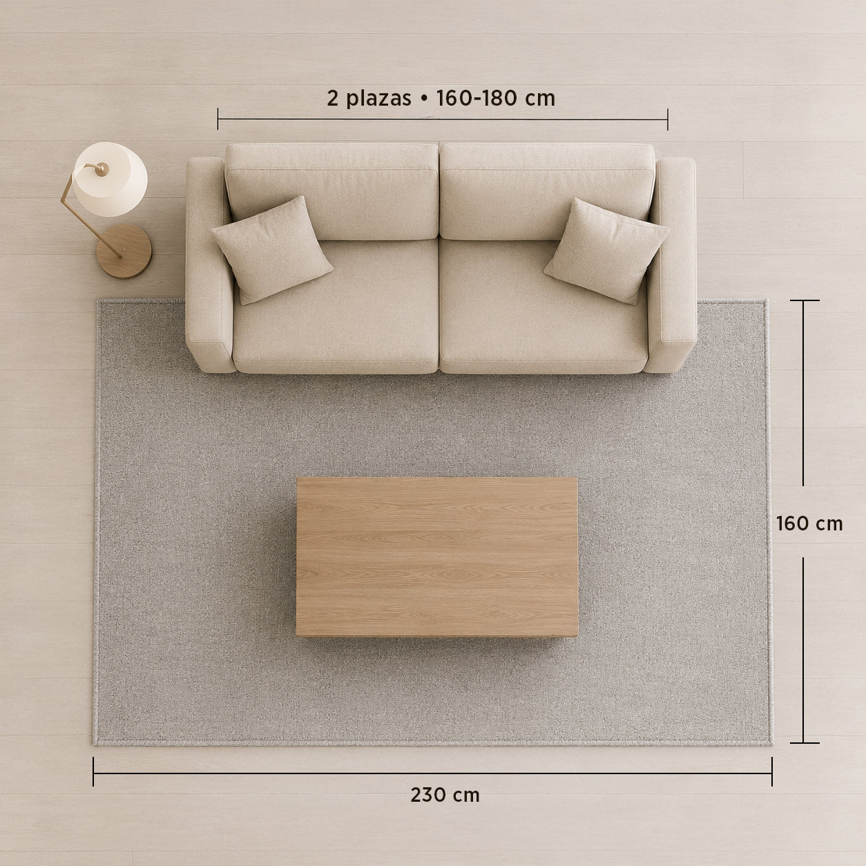 Tapete Decorativo Timber 6316 Plata 160x230 cm