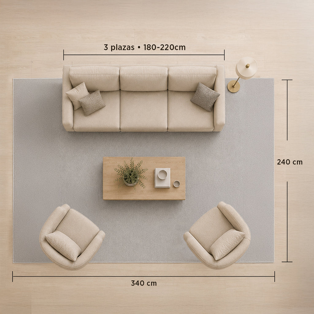 Tapete Decorativo Bazhars Patch Turco Terra 241x341 cm