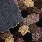 Tapete Bazhars Rose 200x300 cm con textura suave y diseño contemporáneo ideal para sala o recámara en espacios modernos