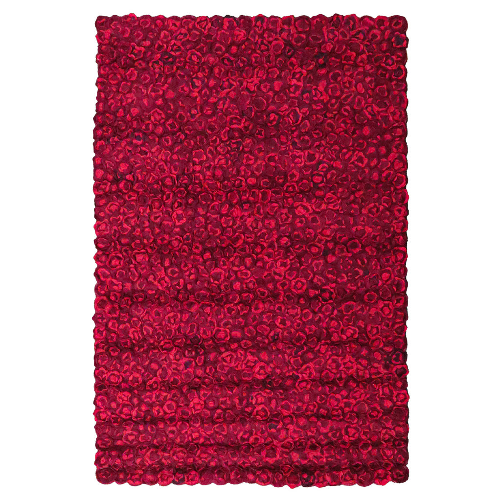 Tapete Bazhars Roses red 200x300 cm con textura suave y diseño contemporáneo ideal para sala o recámara en espacios modernos