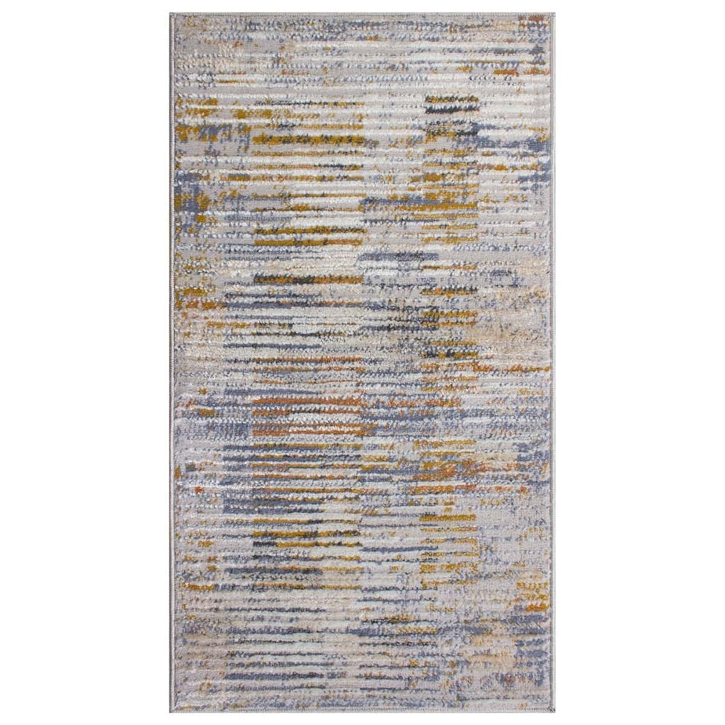 Tapete Decorativo Pie De Cama Soho 2509 Rayas Multicolor 50x90 cm