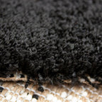Tapete decorativo Shaggy Supreme Tribal beige, alfombra suave tipo shaggy con diseño tribal ideal para sala o recámara